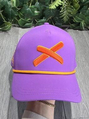 Absolutely Ridiculous Hat Cap Snap
Back Purple Rope Embroidered
Nashville Mens